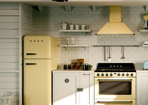 Retro kitchen model