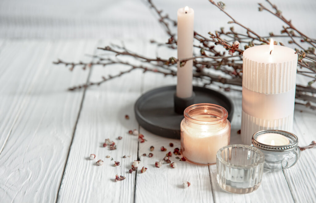 Perfumed candles