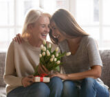 What can you do for a gift to a mother to bring a smile to the lips