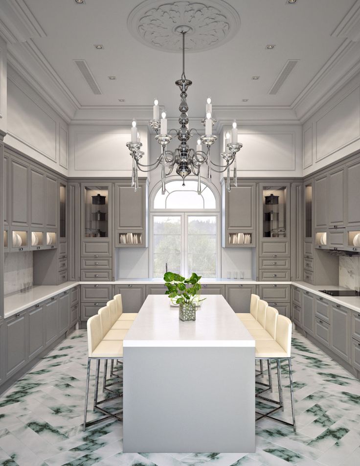 The correct introduction of the neoclassical style in the house 