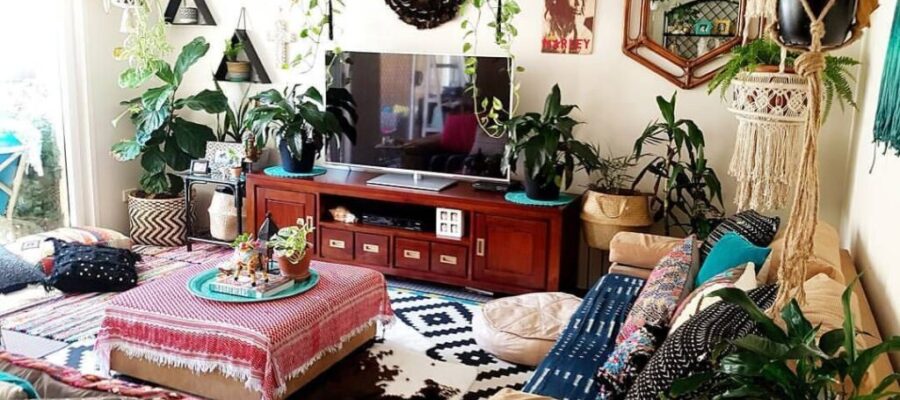 Example of boho decoration