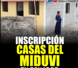 INSCRIPCIÓN PARA CASAS DEL MIDUVI | PLAN NACIONAL DE VIVIENDA